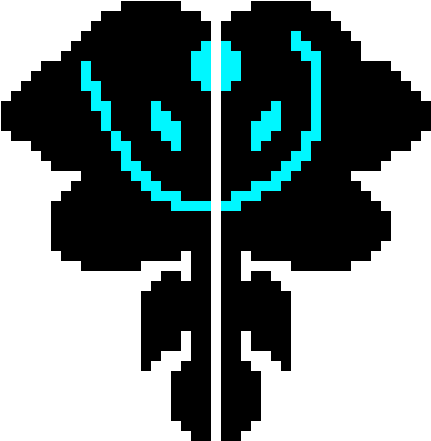 Pharaoh Flowey Rampageous Evil - Pixel Art (540x520)