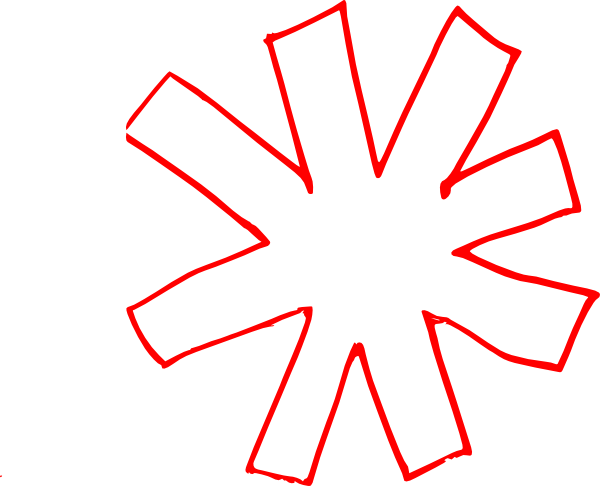 Asterisk Clipart - Asterisk Clipart Transparent (600x486)