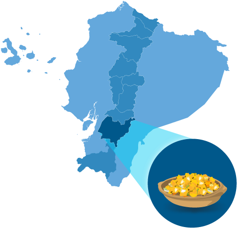 Since 1590 The Mote Is Part Of The Indigenous Table, - Ecuador Capital City Map (500x500)