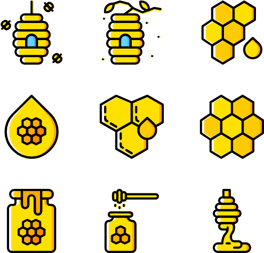 Apiary - Beehive Icon (600x564)