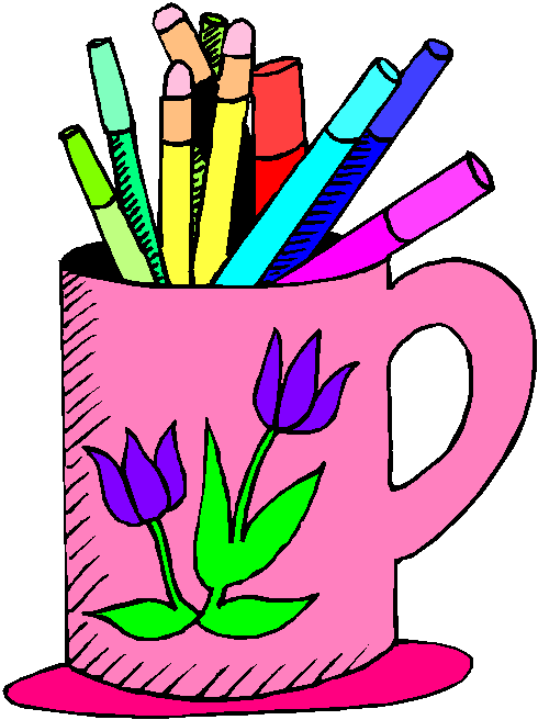 Highlight The Sentence That Gave You The Clue You Needed - Brush Pot (490x656)