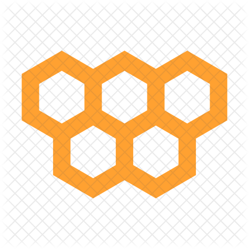 Honeycomb Outline Png Svg Free Library - Profeme 10 Progesterone Cream (512x512)