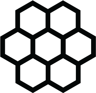 Honeycomb Png Burgundy - Pharma Hexagon (360x346)