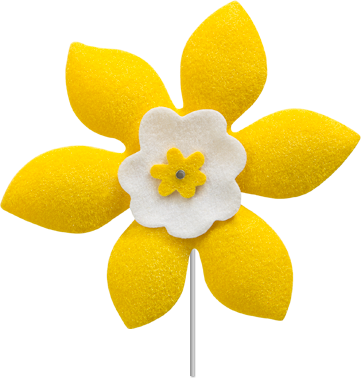 Daffodil Clipart Tulip - Canadian Cancer Society Daffodil (361x378)