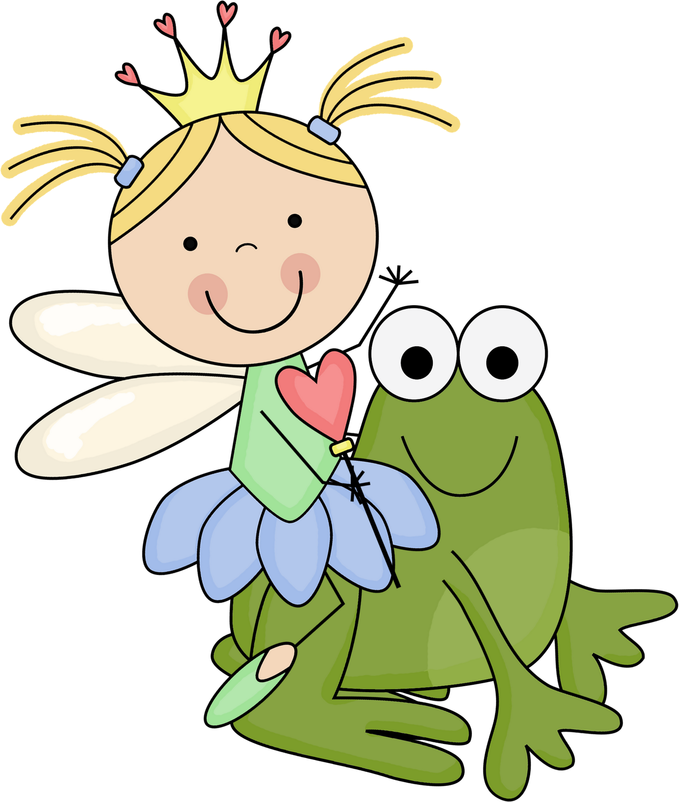 Princess And Frog - School (1354x1600)