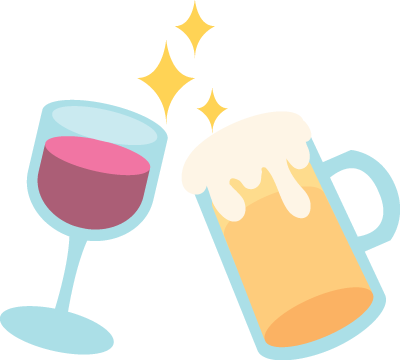 Weekly Happy Hours - Wine Glass (400x360)