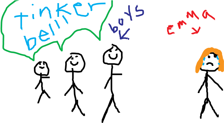It Was In Summer At Second Recess And My Friends And - Cartoon (910x470)