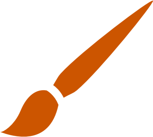 Brush Clipart Pinstriping - Artistic Brush (500x500)