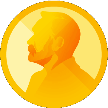 Gold Nobel Prize Medal Icon - Nobel Prize Clip Art (400x400)