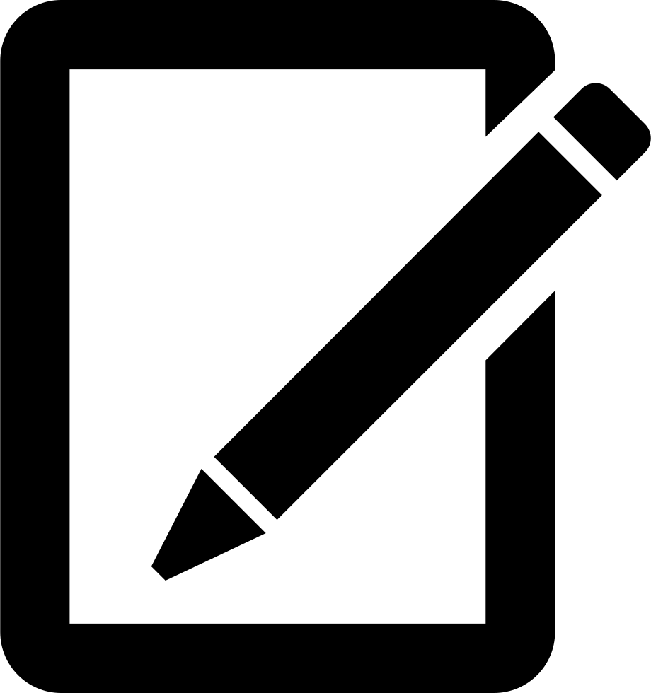 Log Comments - Write Message Icon Png (920x980)