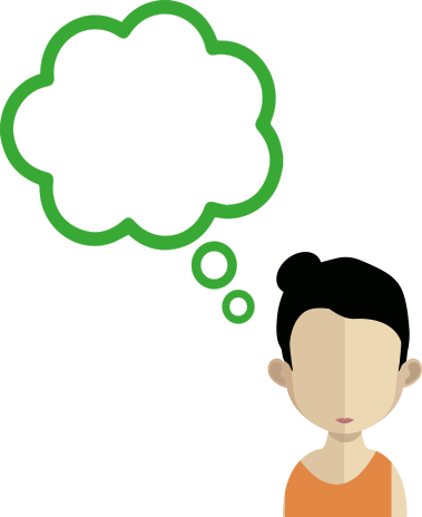 Unless You Provide The Updated Details By Logging Back - Thought Bubble Clipart (379x464)