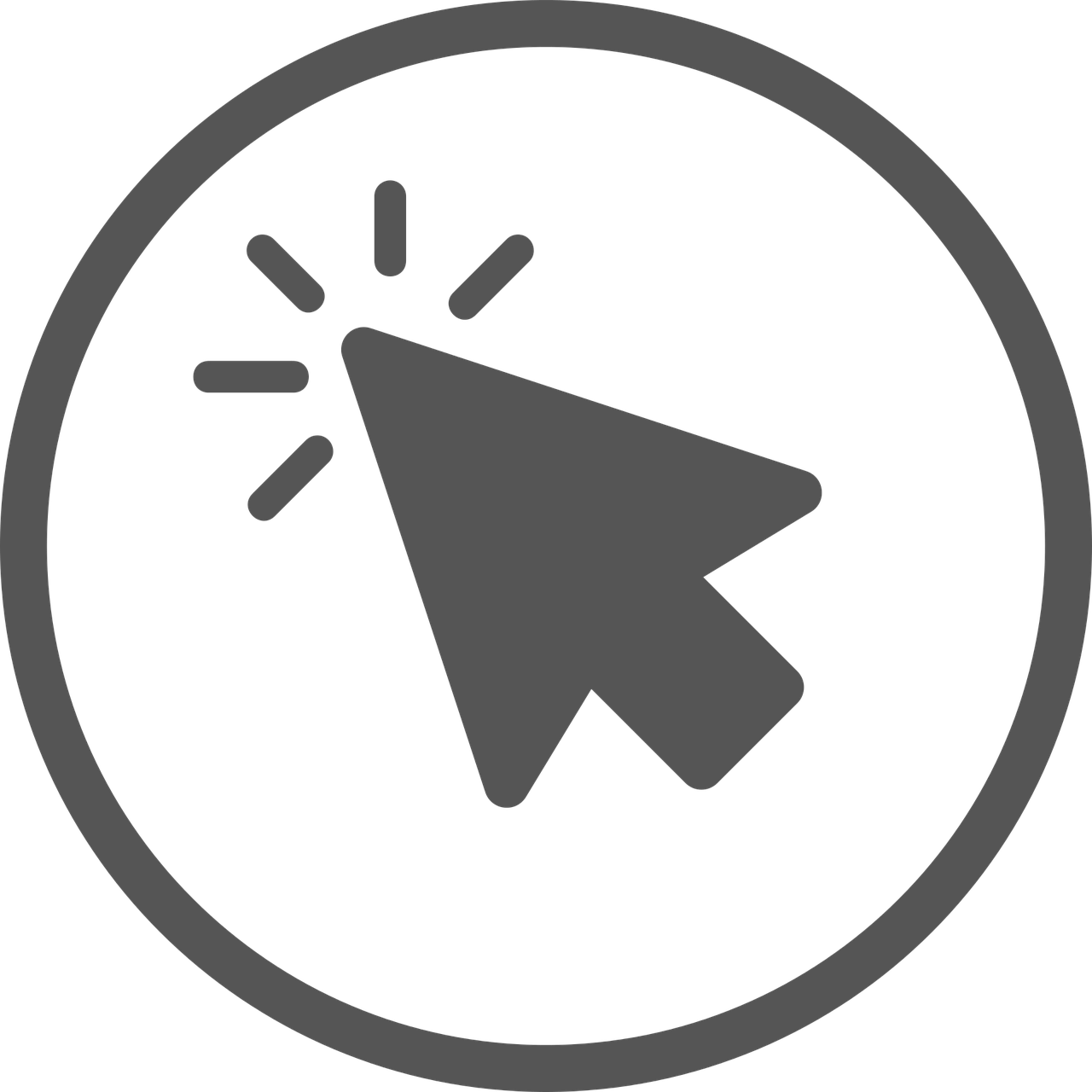 February 14, - Click Through Rate Icon (1280x1280)