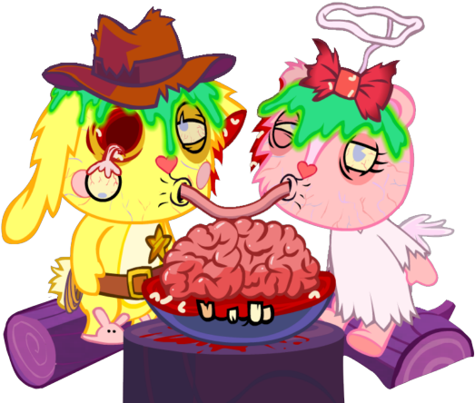 Gambar Happy Tree Friends - Happy Tree Friends Png (540x468)