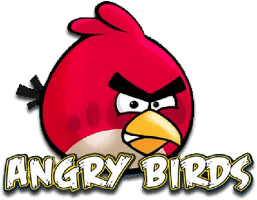 Angry Birds Logo Transparent (851x663)