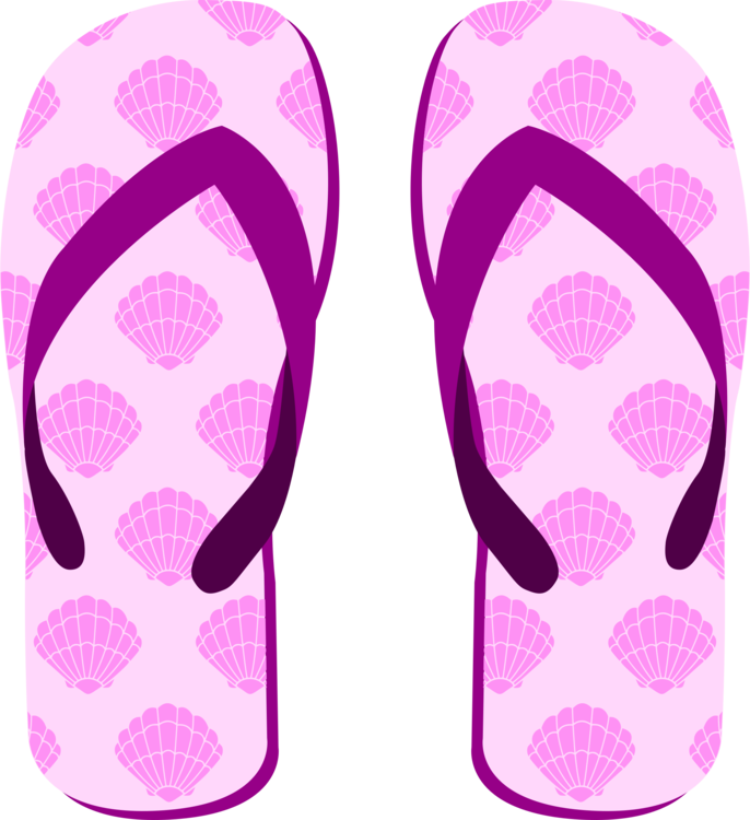 All Photo Png Clipart - Pink Flip Flops Clip Art (686x750)