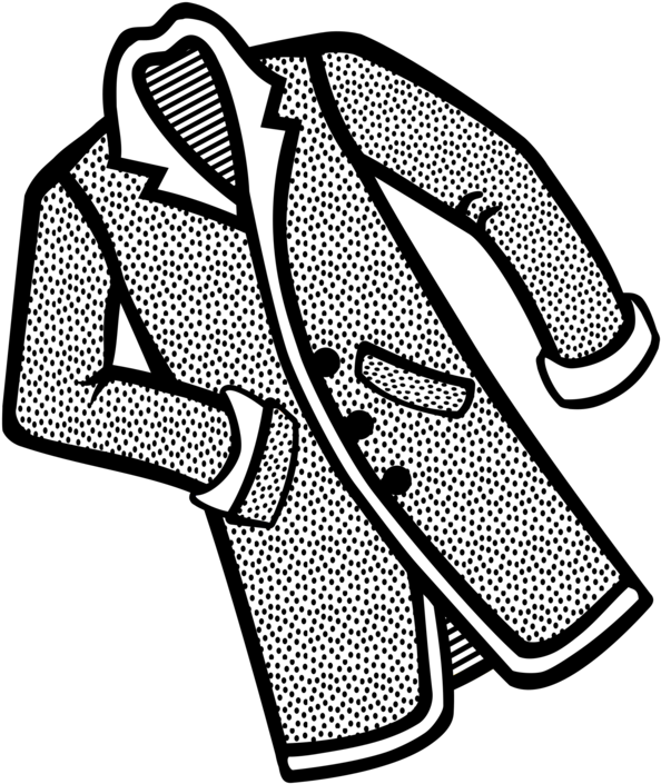 Overcoat Jacket Clothing Lab Coats - Desenho De Um Casaco (639x750)