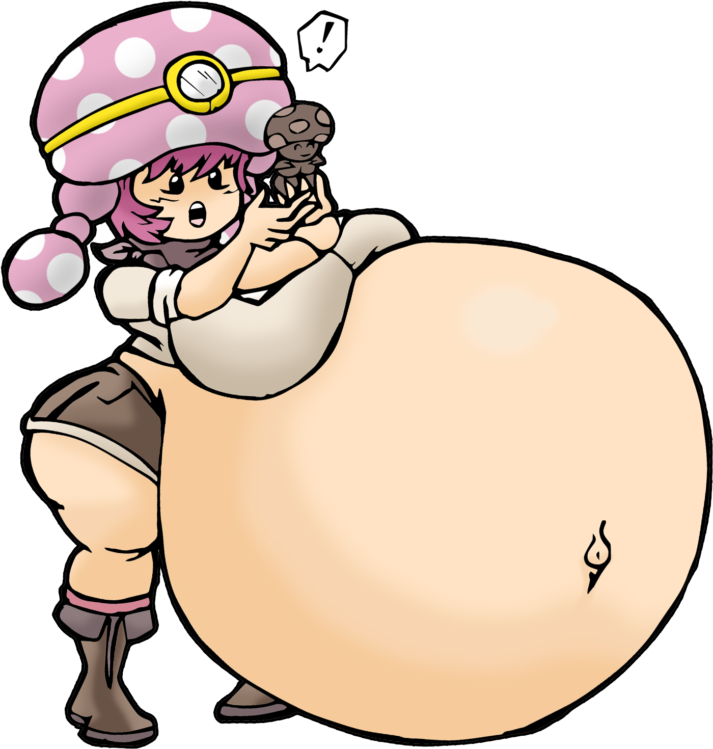 Toadette's Preggo Contractor By Nasuokaa-san - Digital Art (1676x1691)