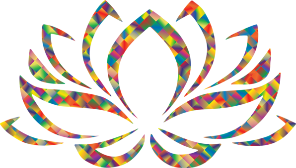 Autocad Dxf Sacred Lotus Flower Computer Icons Encapsulated - Stencil Lotus Flower (596x340)