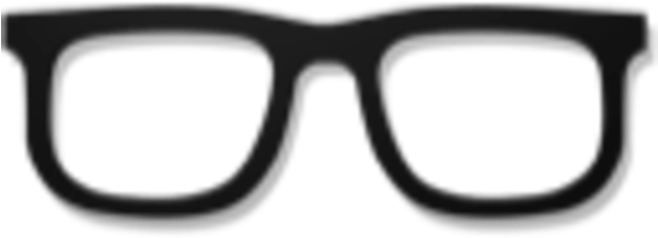 Hawaiian Luau Clip Art Free - Transparent Background Nerd Eyewear (600x600)