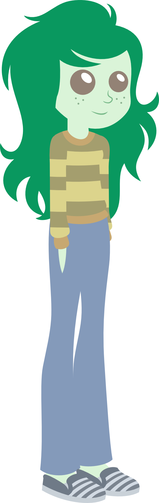Artist Kingdark Clothes Equestria Girls Female - Wallflower (631x1997)