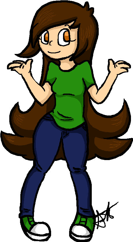 Jeans Clipart Casual Day - Cartoon (586x912)