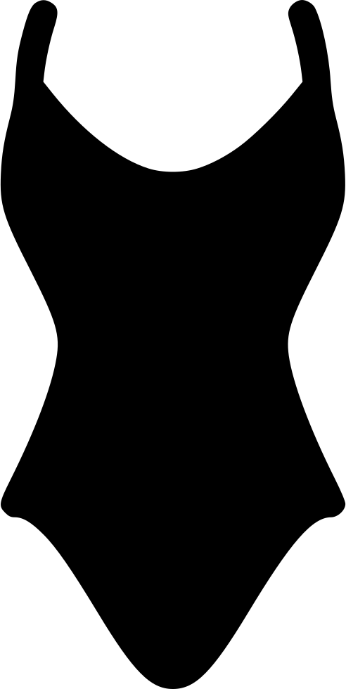Swimsuit Clipart Short Jeans - Swimwear Icon (492x980)