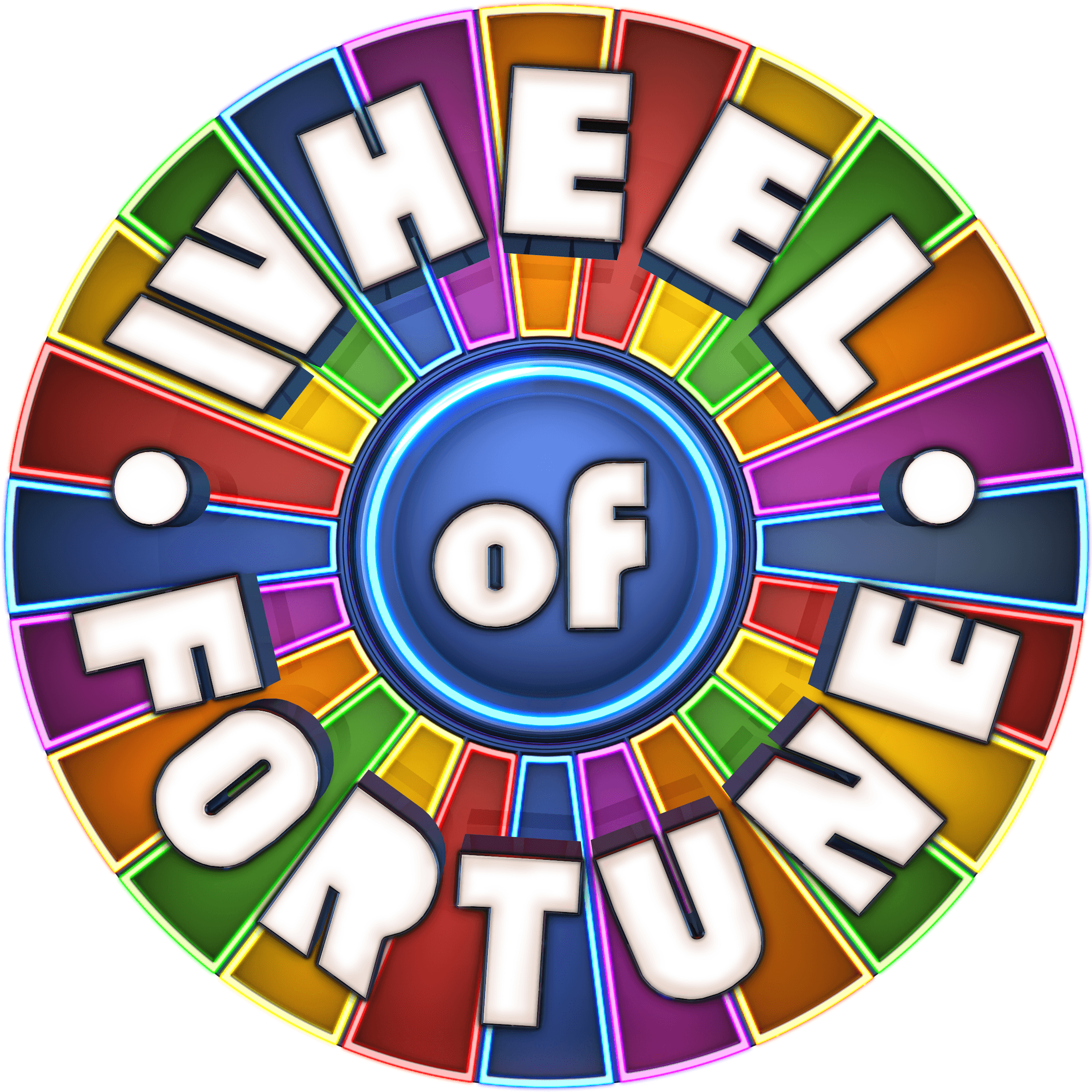 Rocky Gap Slots Table Games Lottery Rewards Funny Casino - Wheel Of Fortune Game Logo (2309x2307)