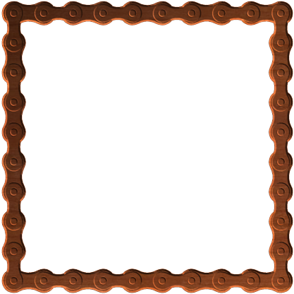 Chain Transparent Stock - Bike Chain Page Border (430x430)
