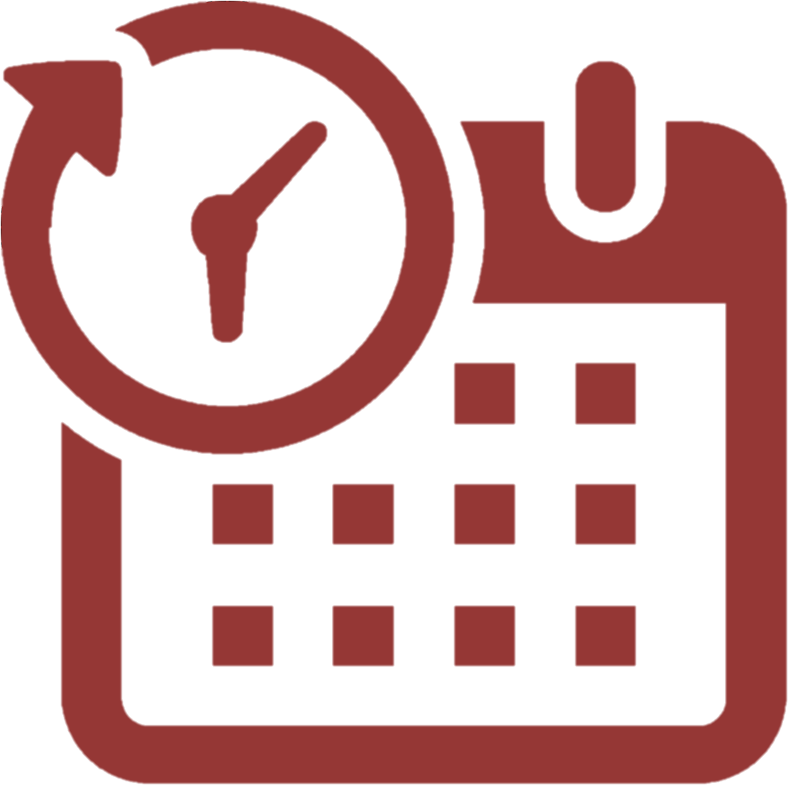 Open Weekly From Sunday To Thursday From - Calendar Icon Black And White Png (1125x1125)