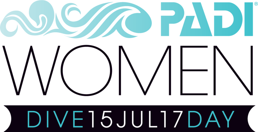 Download Padi Women's Dive Day 2018 Logo Clipart Woman - Women's Dive Day 2018 (900x462)