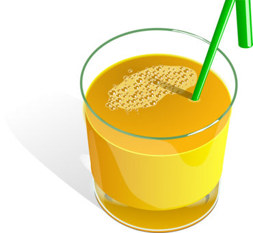Orange Juice Apple Juice Fizzy Drinks Cider - Glass Of Juice (370x340)