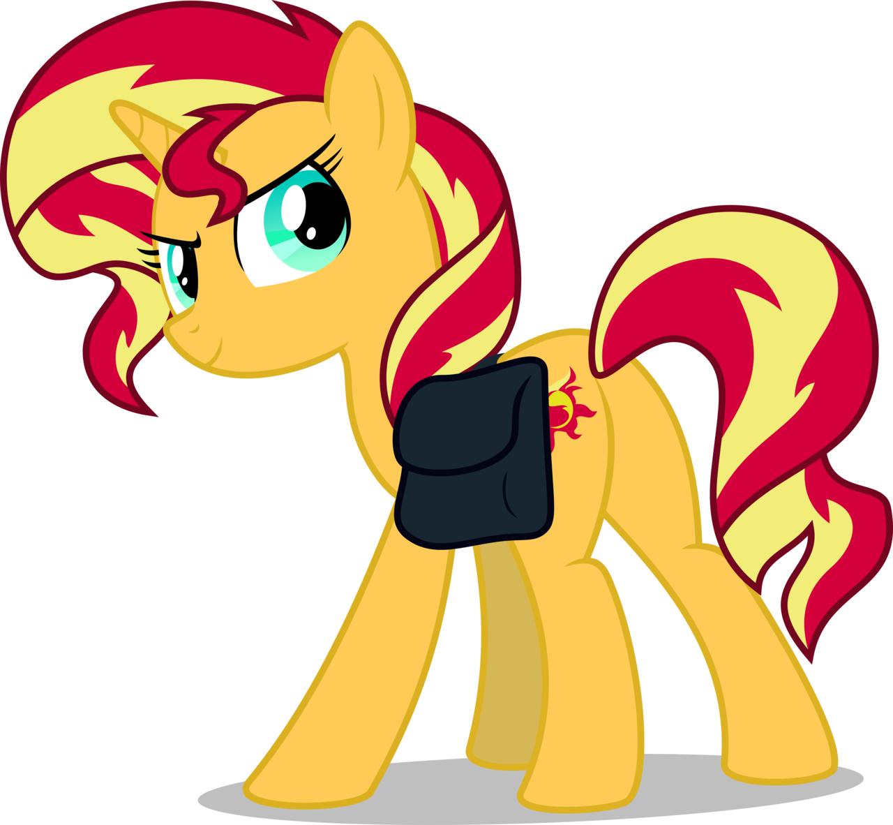 Sunset Shimmer By Chainchomp2 - Mlp Donut Joe And Cinnamon Chai (1280x1182)