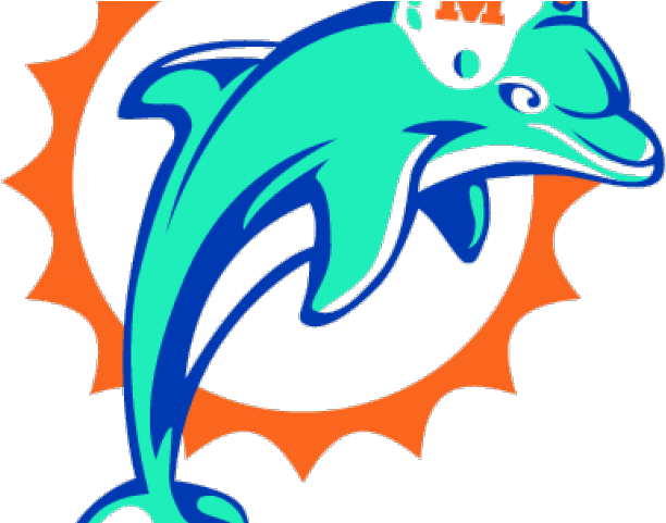 Logo Clipart Miami Dolphins - Miami Dolphins Logo 1972 (640x480)