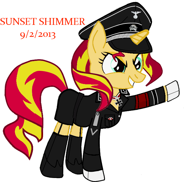 Ss Untersturmfuhrer Shimmer By Imperialace On Deviantart - My Little Pony Ss (659x672)