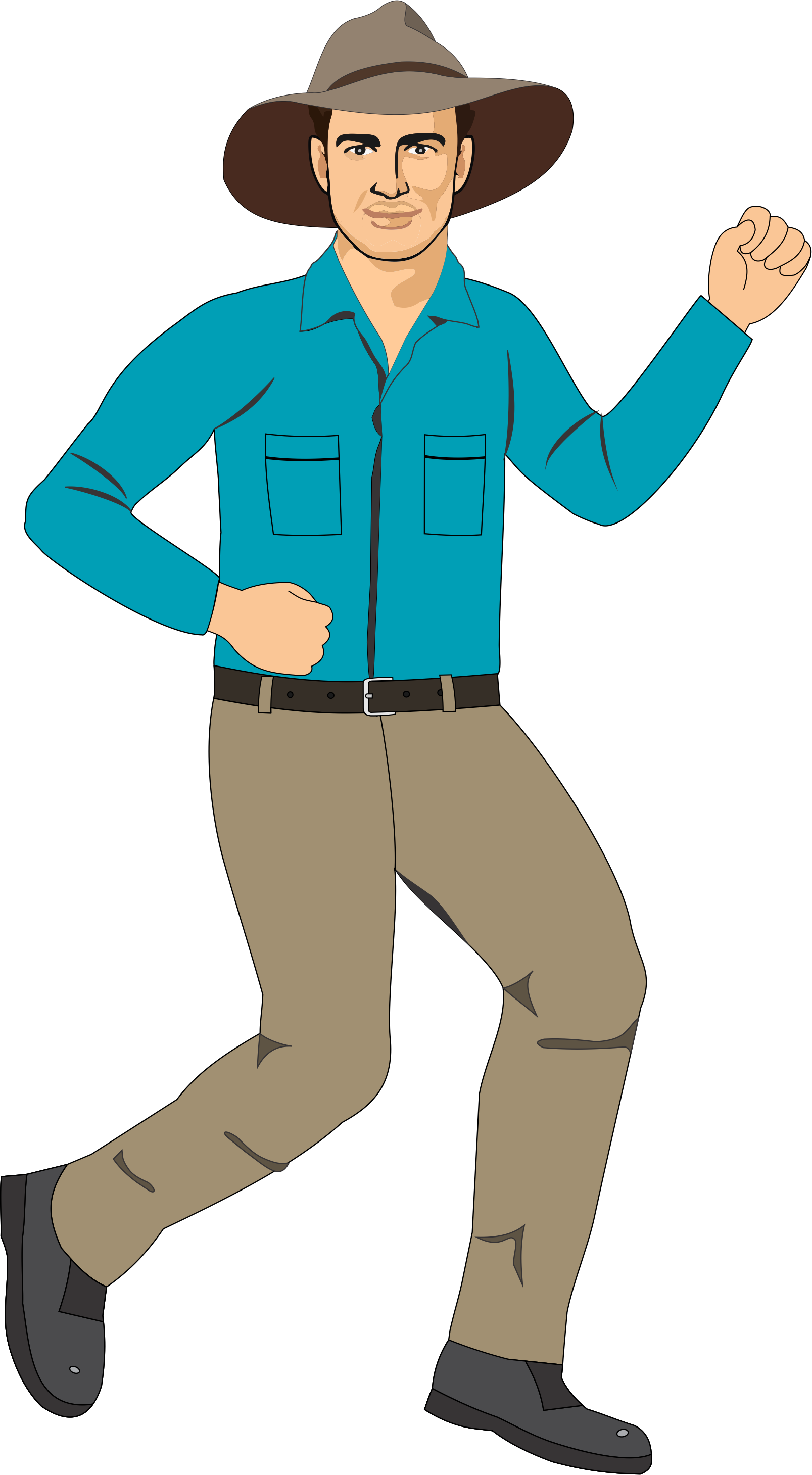 Svg Library Stock Agriculture Clipart Farm To Table - Cartoon (1607x2919)