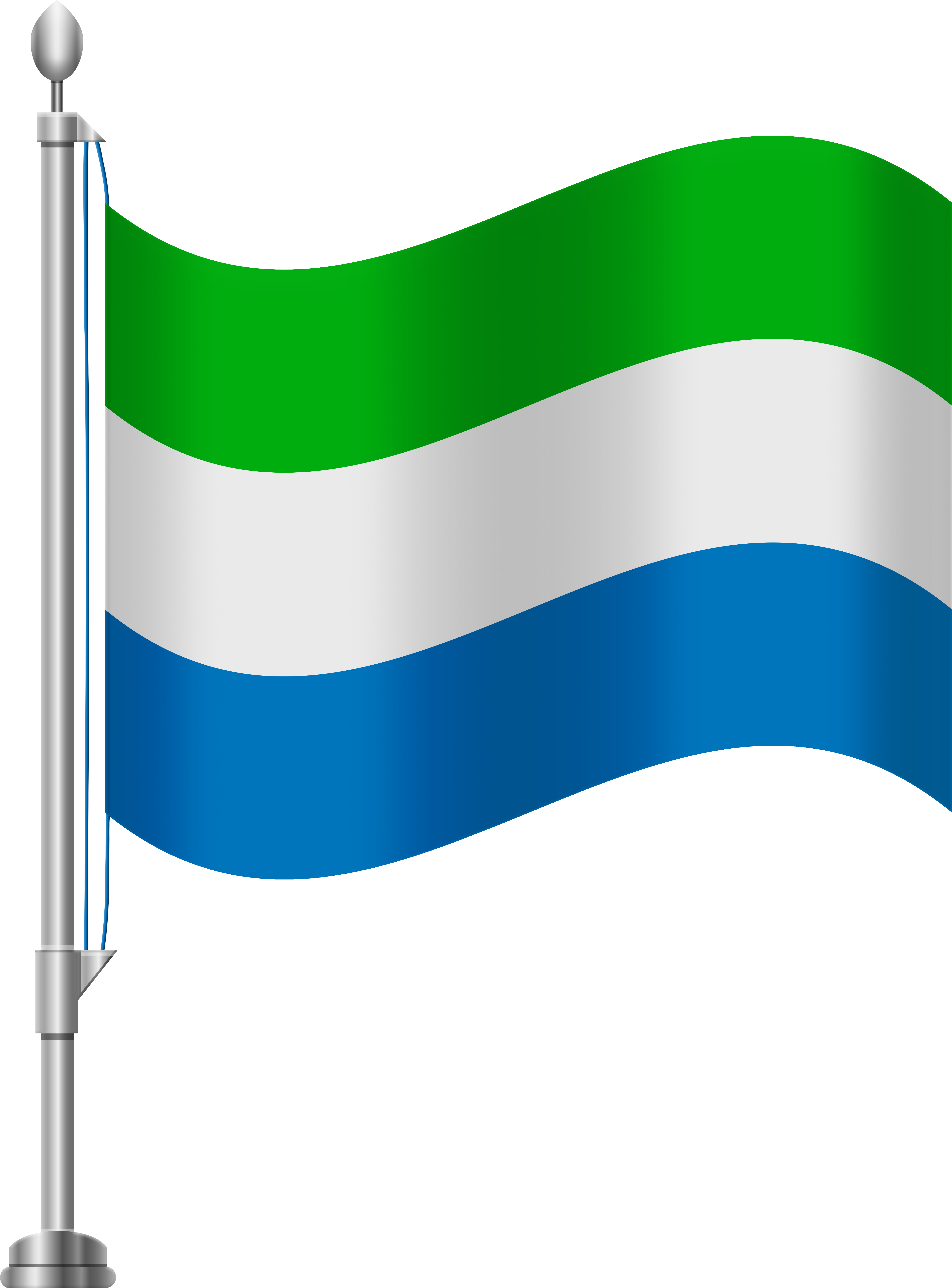 Sierra Leone Flag Png Clip Art - Sierra Leone Flag Png Clip Art (6141x8000)