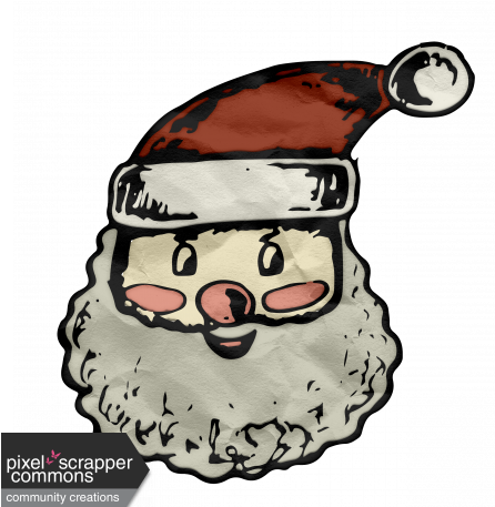 Retro Holly Jolly - Santa Claus (456x456)