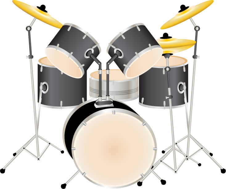 Explore Music Clipart, Music Images, And More - Transparent Background Drum Png (733x613)