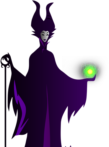 Maleficent Artwork For Creating Arts Pint Size Play - Illustration (400x501)