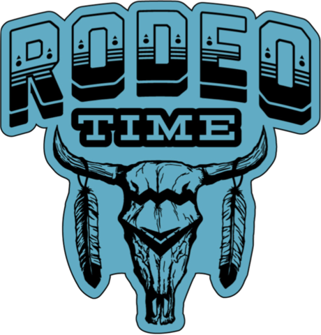 Rodeo Time Decal - Rodeo Time Ol Son (460x480)