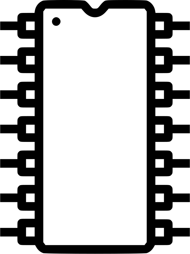 Computer Electronic Circuit Solicon - Integrated Circuit (732x981)