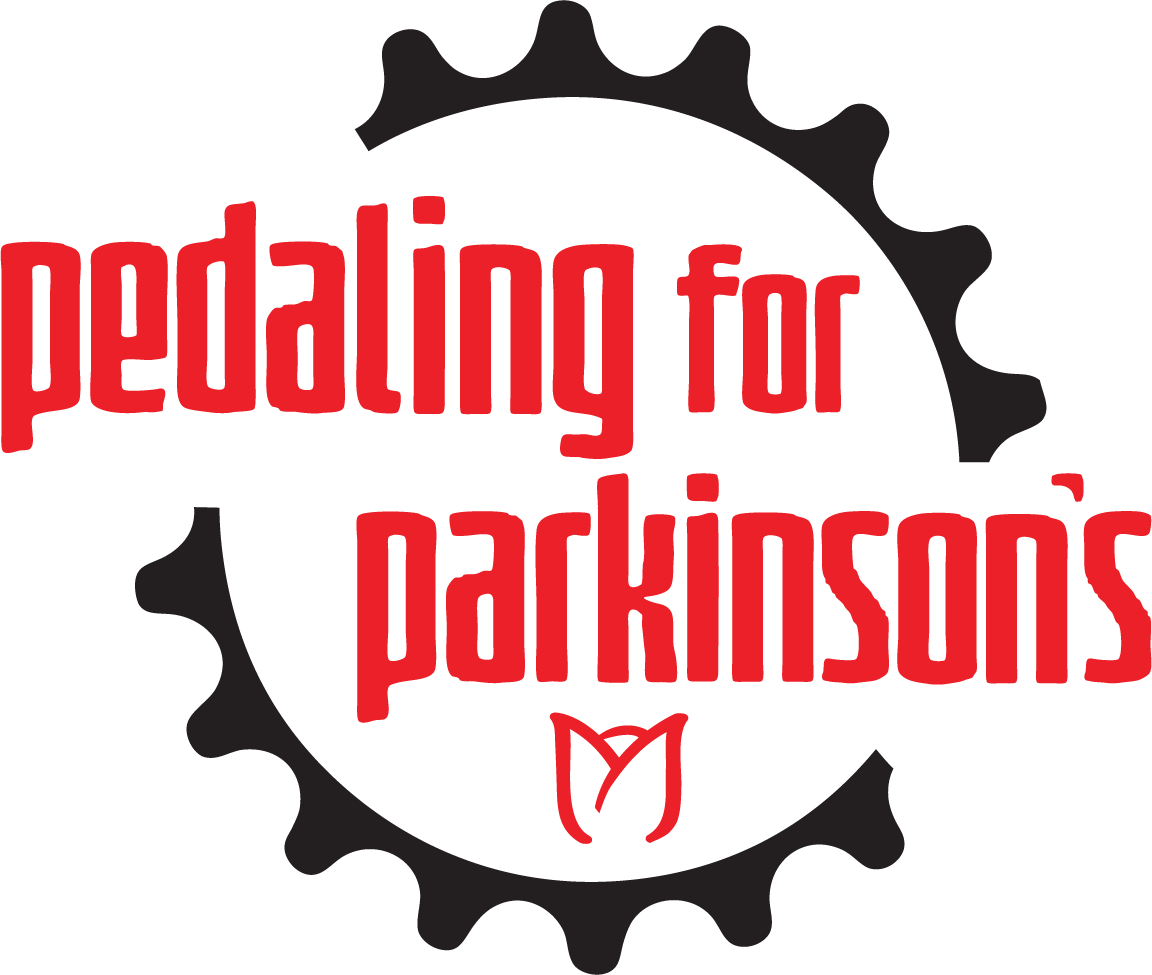 Pedaling For Parkinson's - Glazed Donut Works Logo (1152x975)