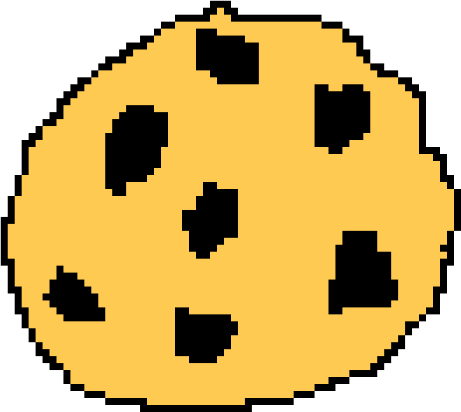 Chocolate Chip Cookie - Smiley (790x670)