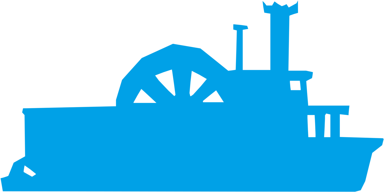 Paddle Wheel Paddle Steamer Steamboat - Paddle Wheel Boat Clipart (1411x750)