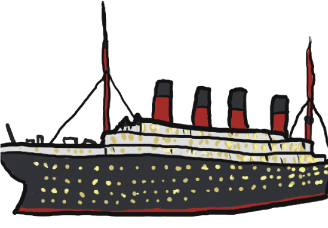 Titanic Clipart Transparent - Titanic Ship No Background (640x480)