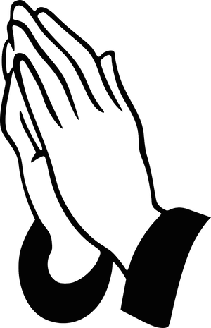 Prayer List For Holy Week - Praying Hands Clipart (300x465)
