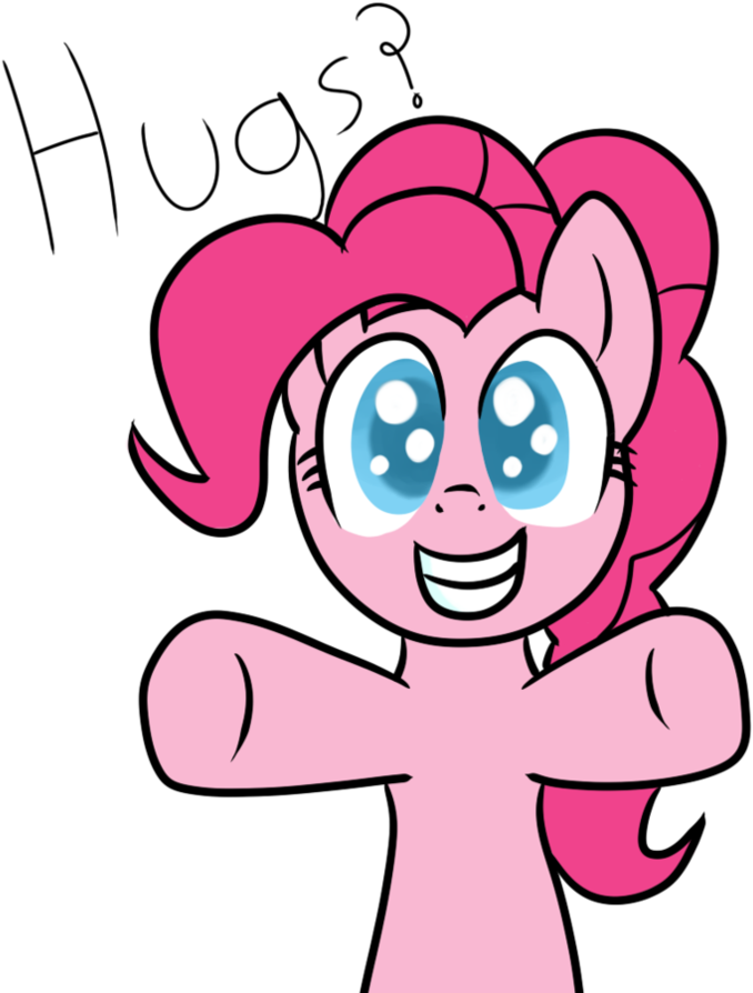 Pinkie Pie Hug - Mlp Pinkie Pie Hugs (894x894)