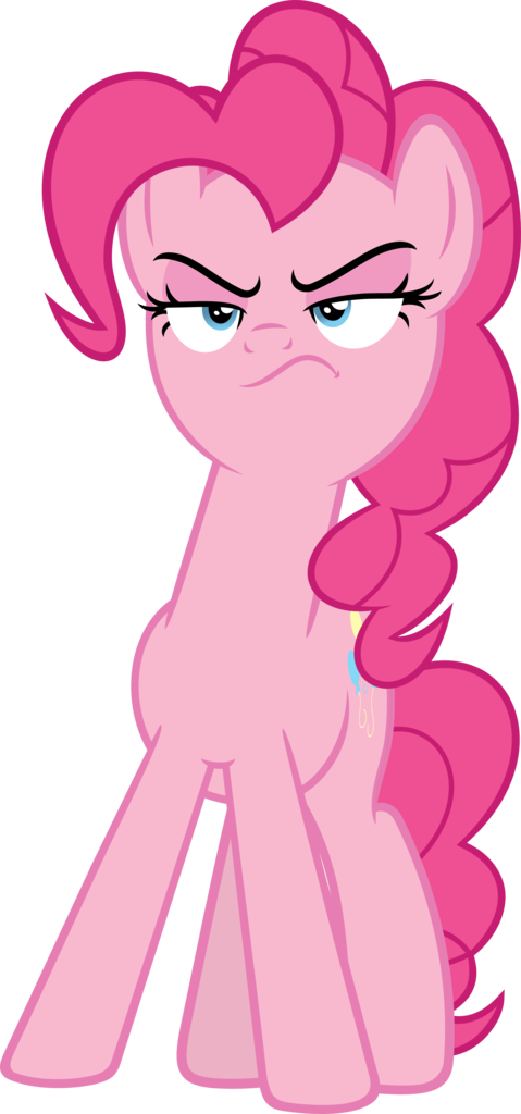 Slb94, Death Stare, Glare, Now You Fucked Up, Pinkie - Cartoon (479x1024)