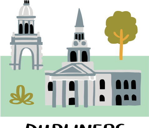 Dubliners Tour - James Joyce (510x410)