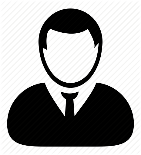 Tour Guide - Men With Tie Icon (465x512)